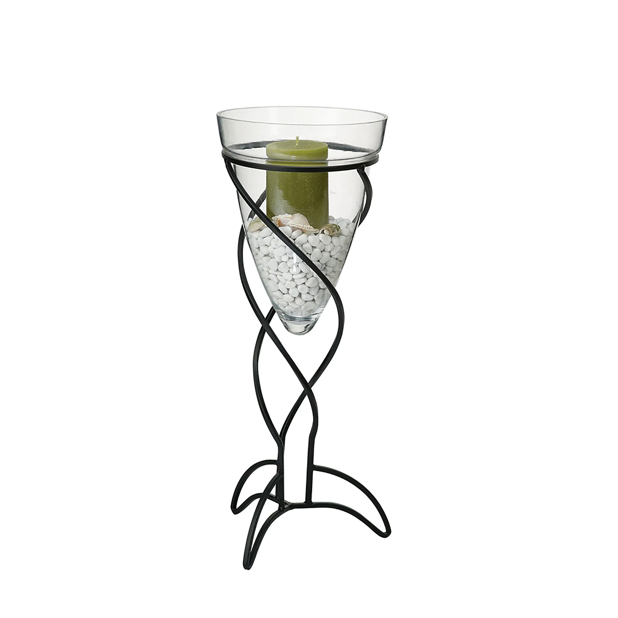 IL70809  Tessa Cone Candle Holder 50.5cm